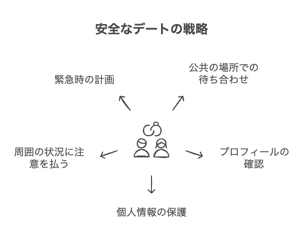 安全なデートの戦略