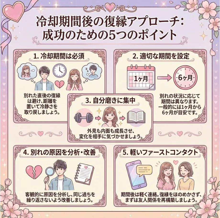 まとめ：冷却期間を味方につけて、元恋人と再び幸せな関係を築こう！