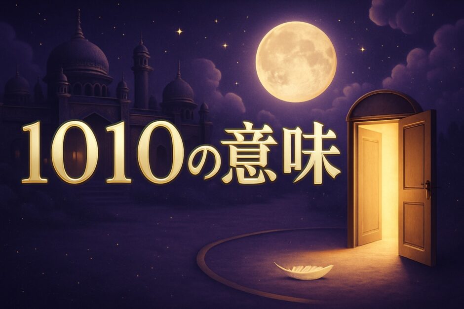 エンジェルナンバー1010の意味のイメージ画像