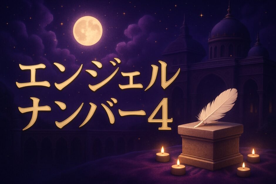 エンジェルナンバー4の意味のイメージ画像
