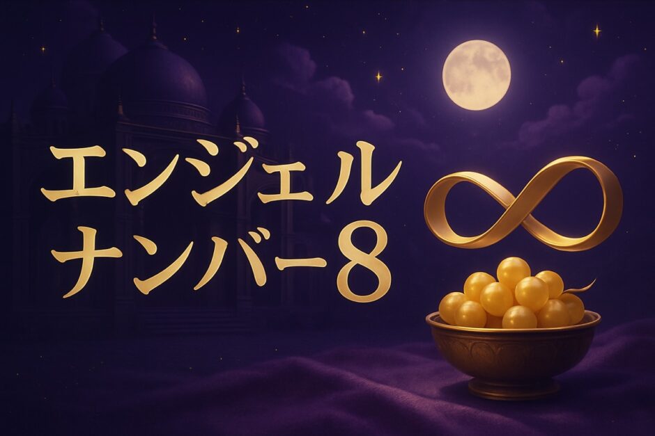 エンジェルナンバー8の意味のイメージ画像