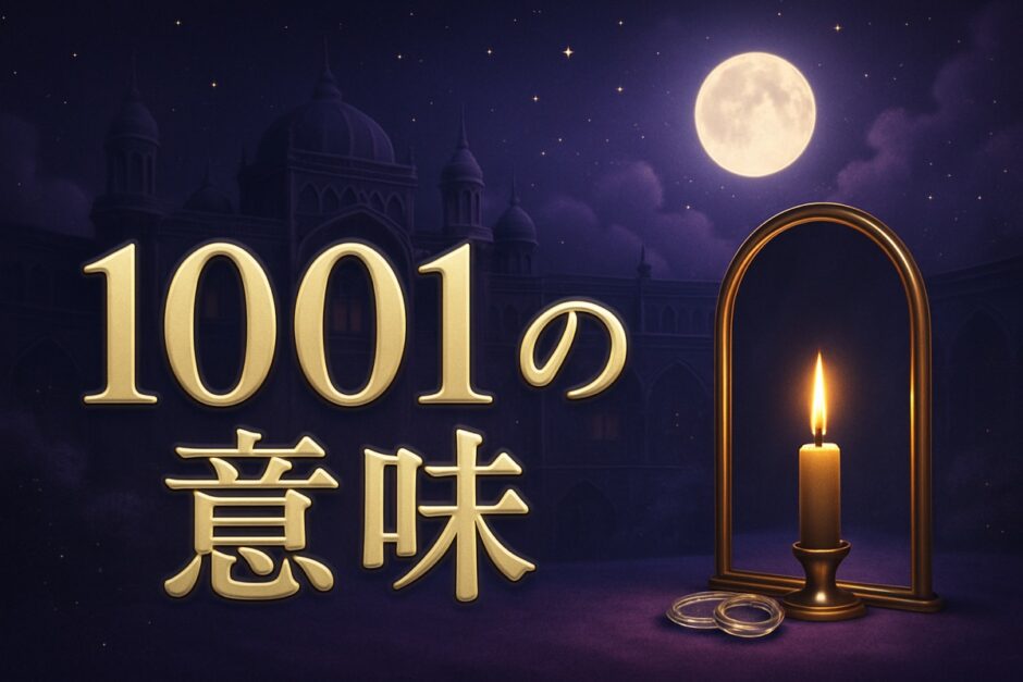 1001エンジェルナンバーの意味のイメージ画像