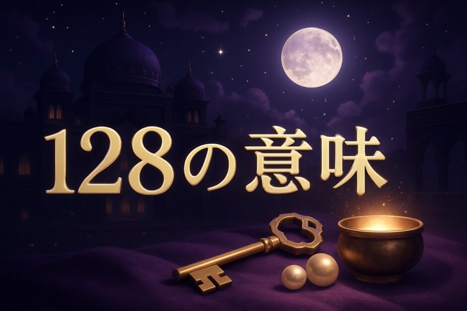 エンジェルナンバー128の意味のイメージ画像