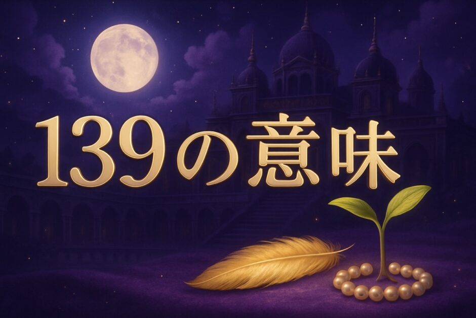 139の意味のイメージ画像