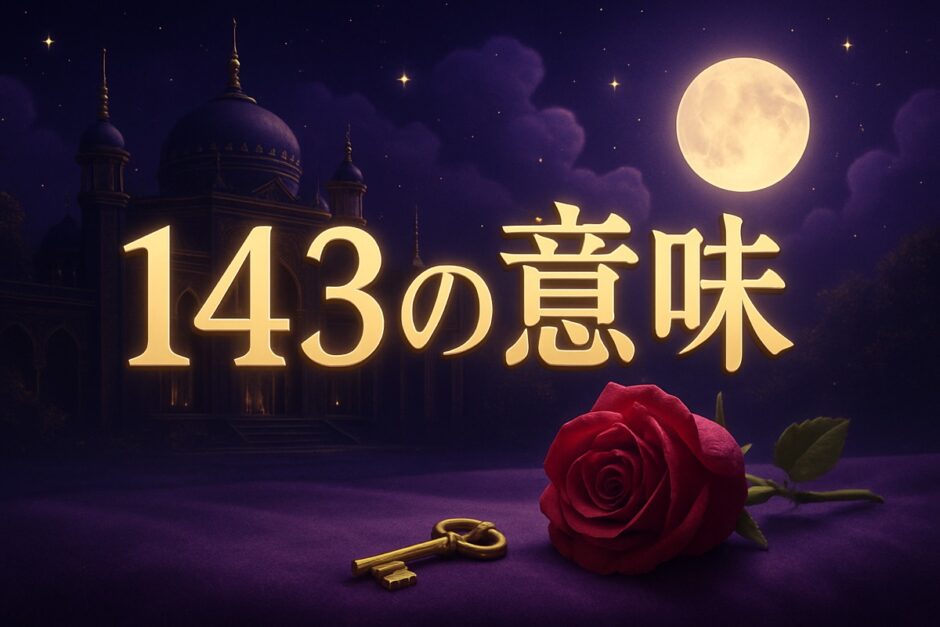 143の意味はI love youのイメージ画像
