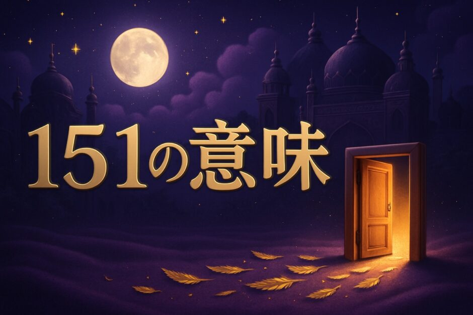 エンジェルナンバー151の意味のイメージ画像