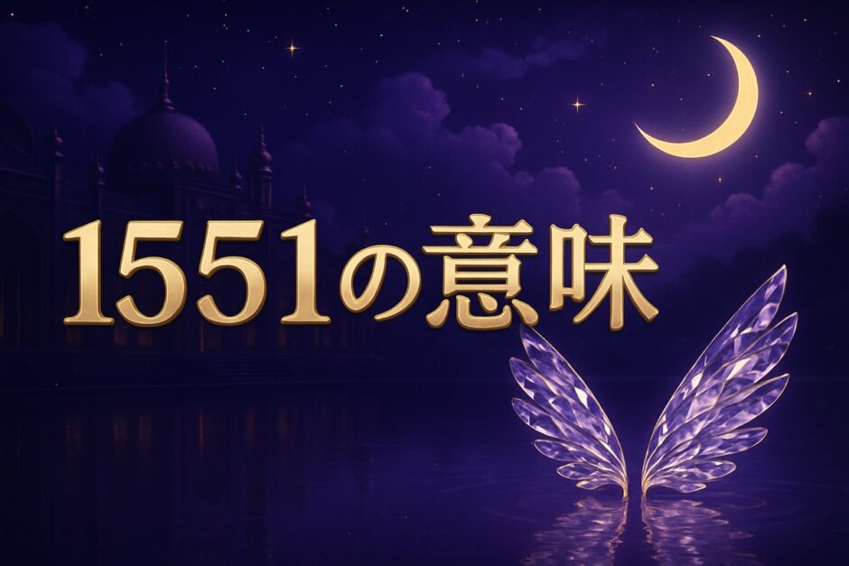 エンジェルナンバー1551の意味のイメージ画像