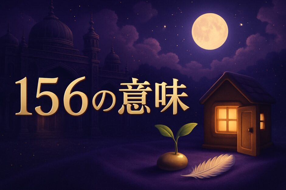 エンジェルナンバー156の意味のイメージ画像