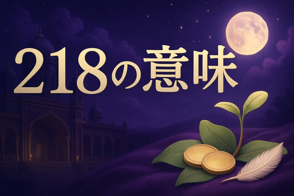 エンジェルナンバー218の意味のイメージ画像