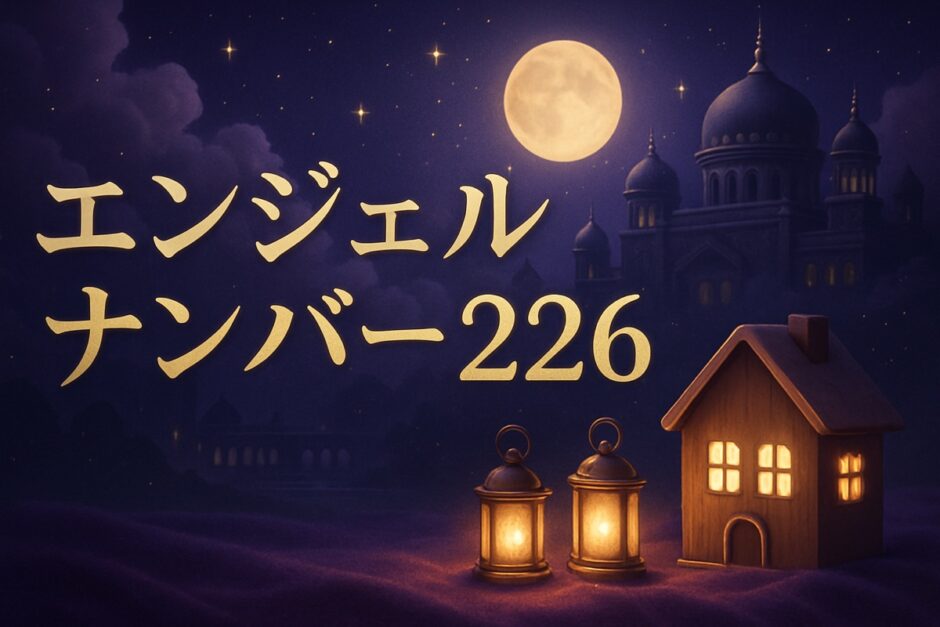 エンジェルナンバー226の意味のイメージ画像