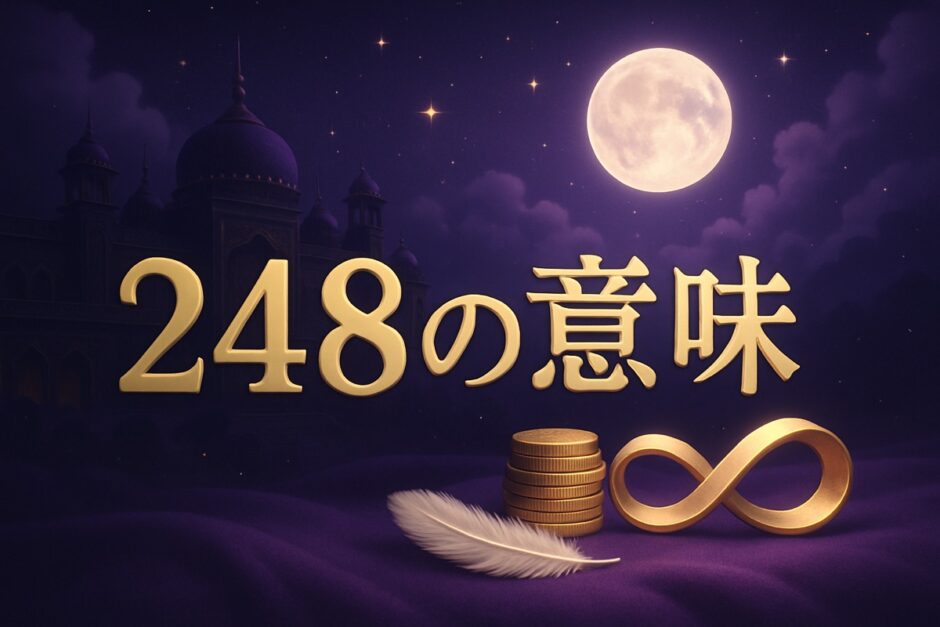 エンジェルナンバー248の意味のイメージ画像