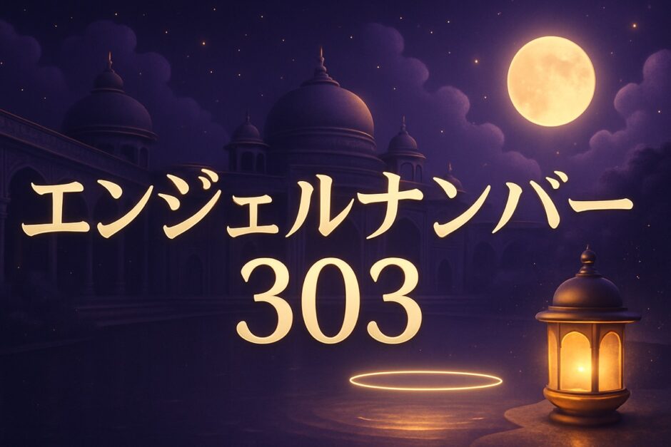 エンジェルナンバー303の意味のイメージ画像