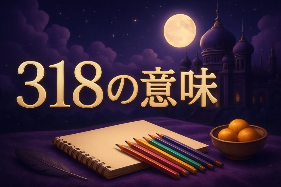 エンジェルナンバー318の意味のイメージ画像