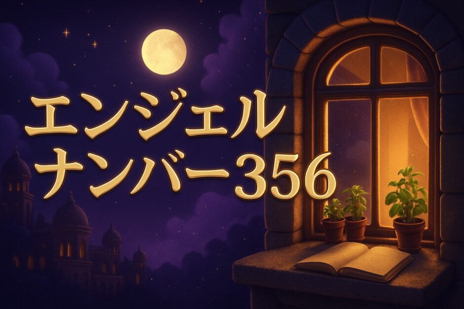 エンジェルナンバー356の意味のイメージ画像
