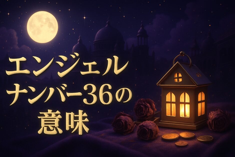 エンジェルナンバー36の意味のイメージ画像