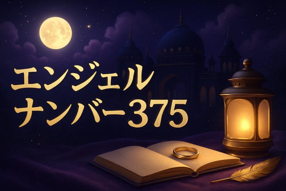エンジェルナンバー375の意味のイメージ画像