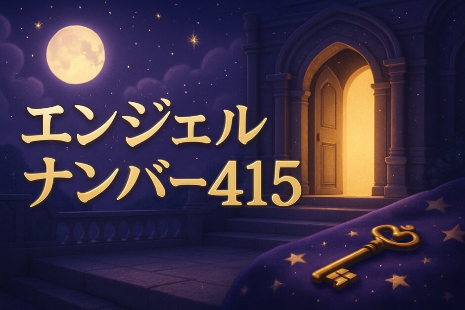 エンジェルナンバー415の意味のイメージ画像