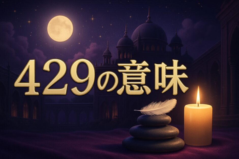 エンジェルナンバー429の意味のイメージ画像