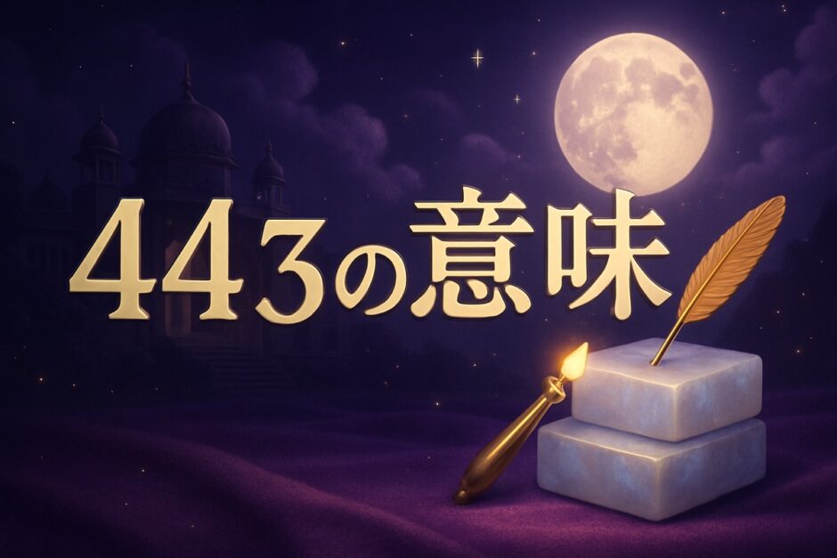 エンジェルナンバー443の意味のイメージ画像
