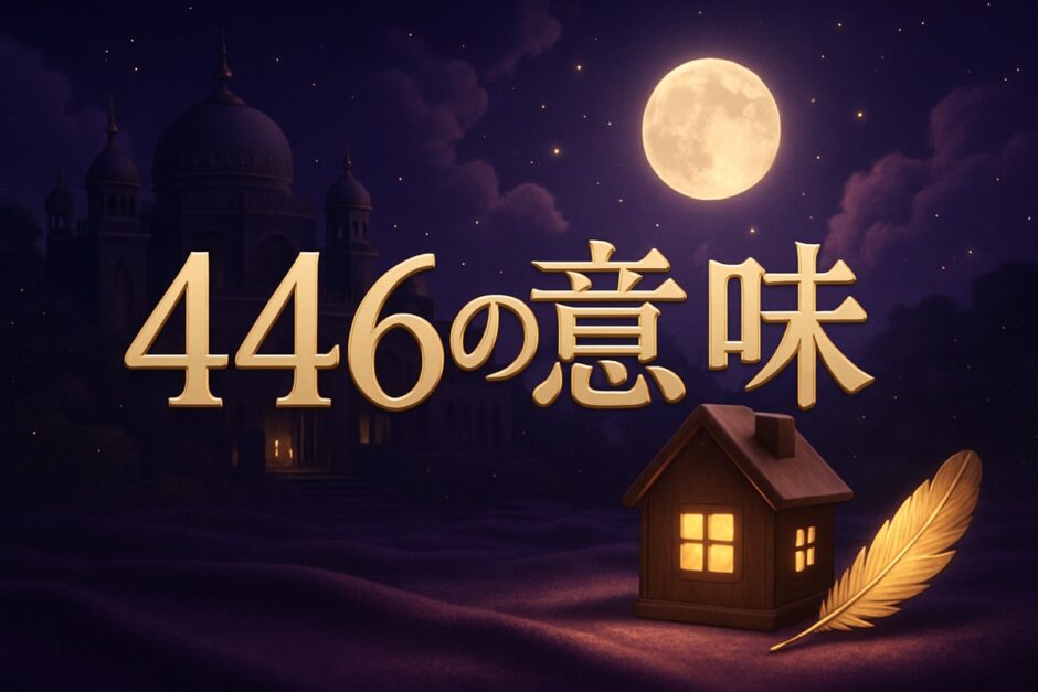 エンジェルナンバー446の意味のイメージ画像
