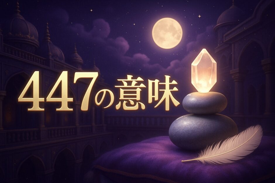 エンジェルナンバー447の意味のイメージ画像