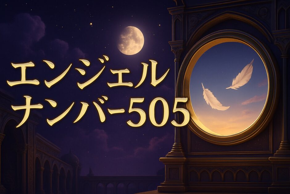 エンジェルナンバー505の意味のイメージ画像