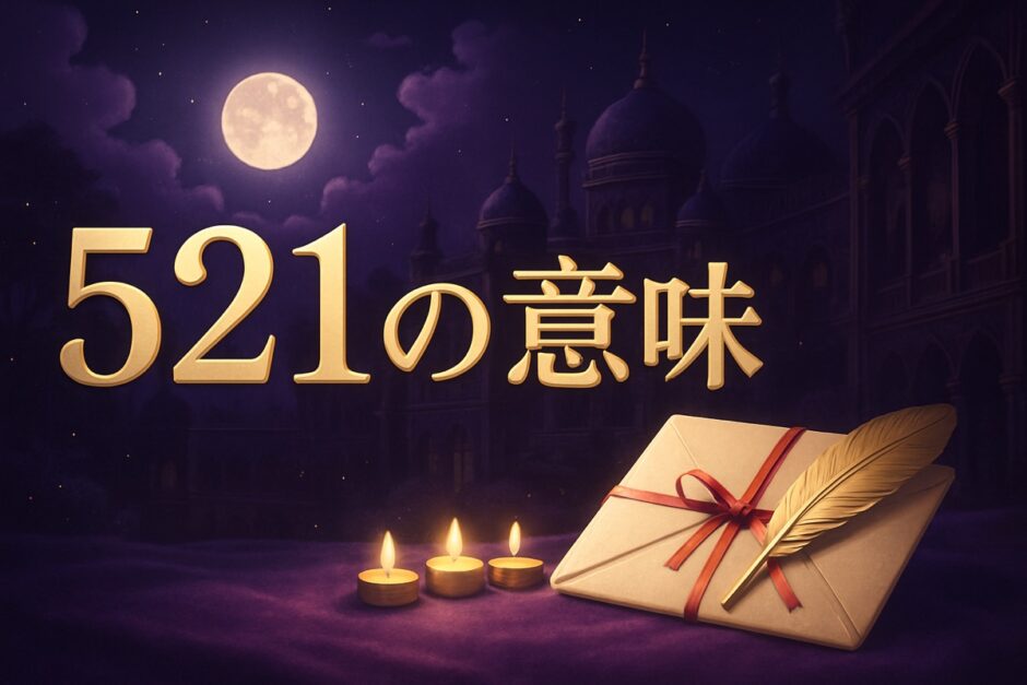 521の意味のイメージ画像