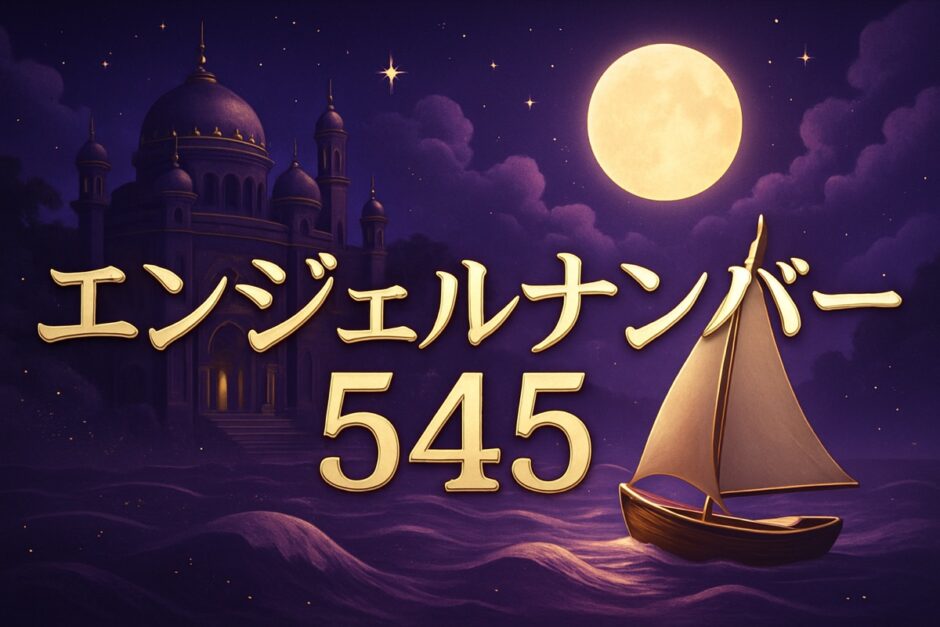 エンジェルナンバー545の意味のイメージ画像