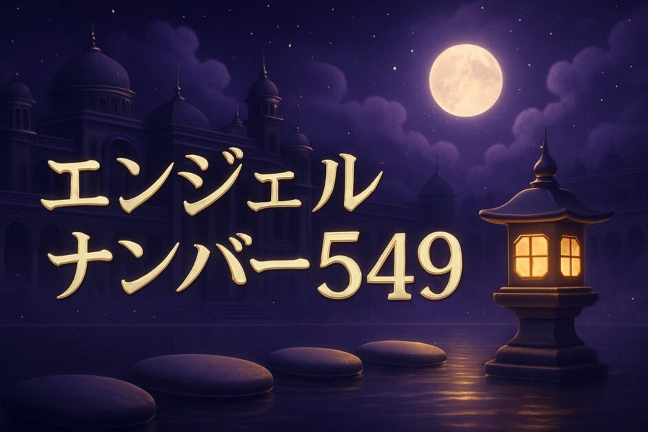 エンジェルナンバー549の意味のイメージ画像