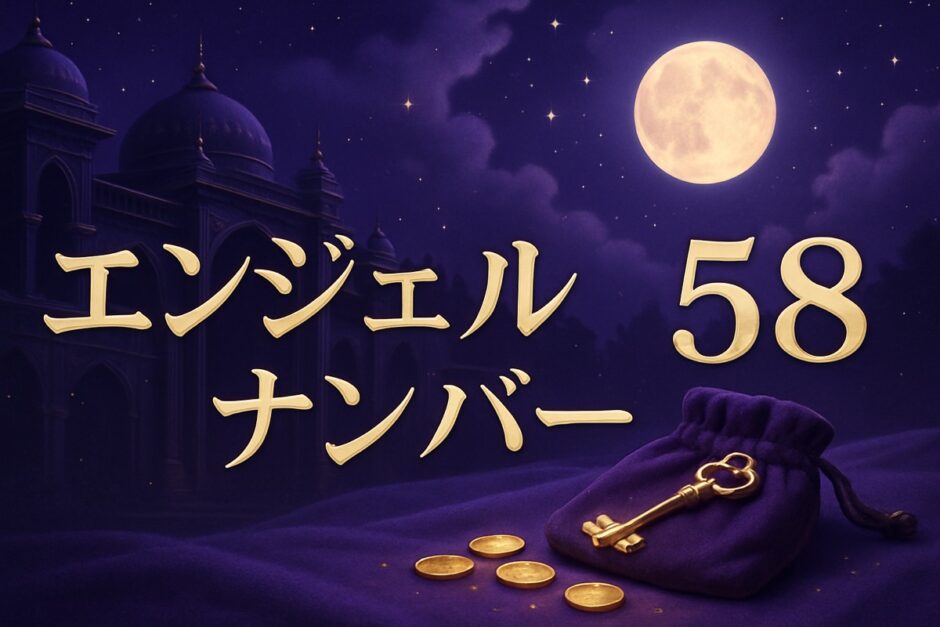 エンジェルナンバー58の意味のイメージ画像