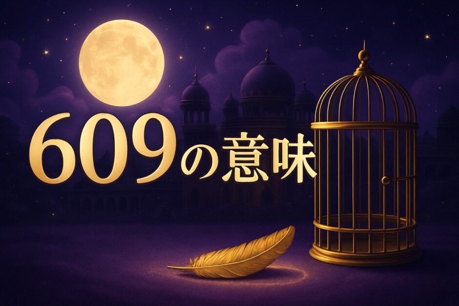 エンジェルナンバー609の意味のイメージ画像