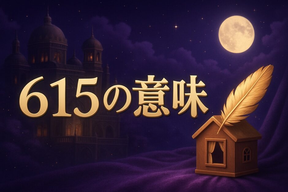 エンジェルナンバー615の意味のイメージ画像