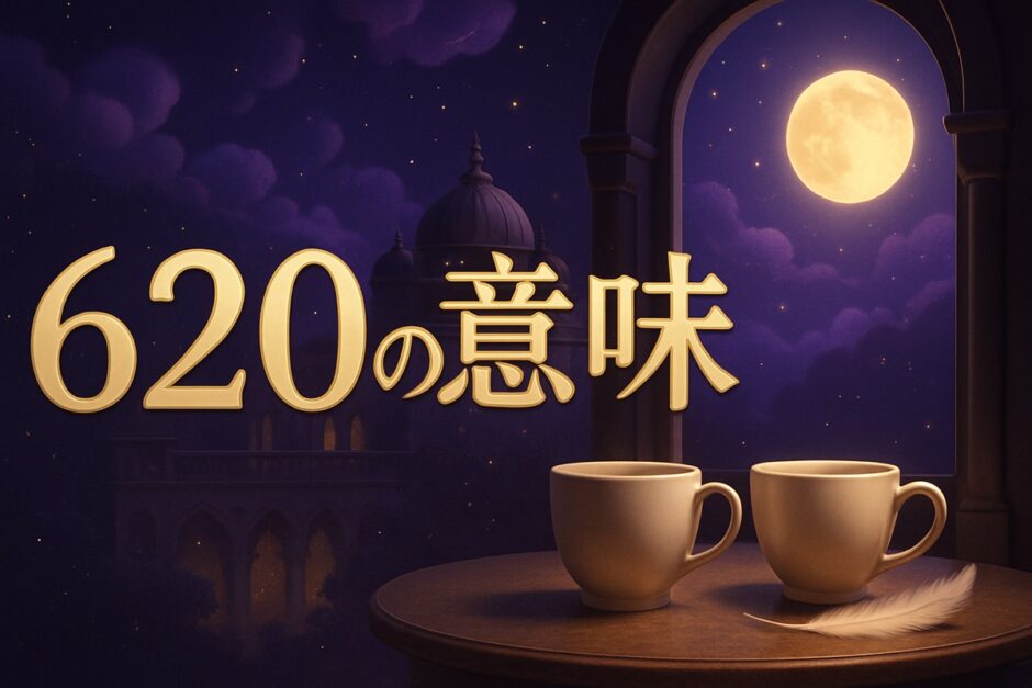 エンジェルナンバー620の意味のイメージ画像