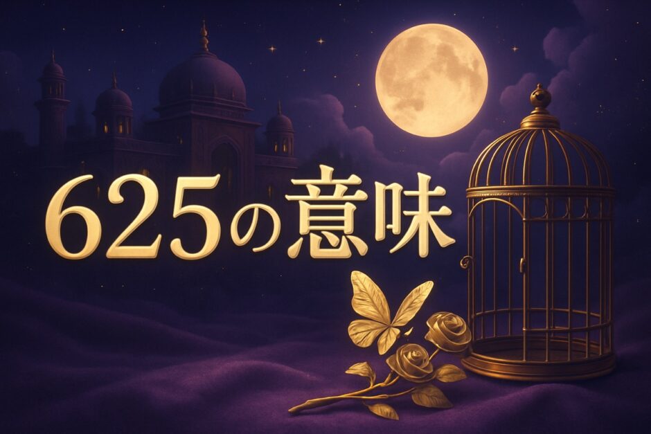 エンジェルナンバー625の意味のイメージ画像