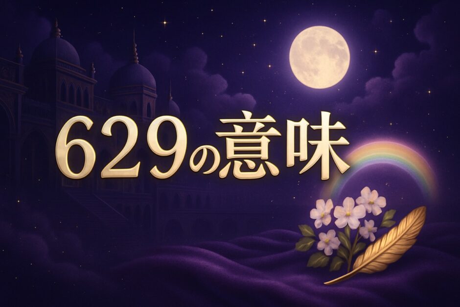 エンジェルナンバー629の意味のイメージ画像