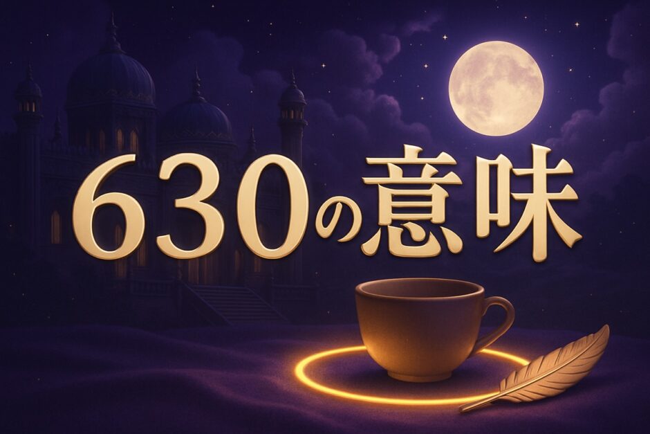 エンジェルナンバー630の意味のイメージ画像