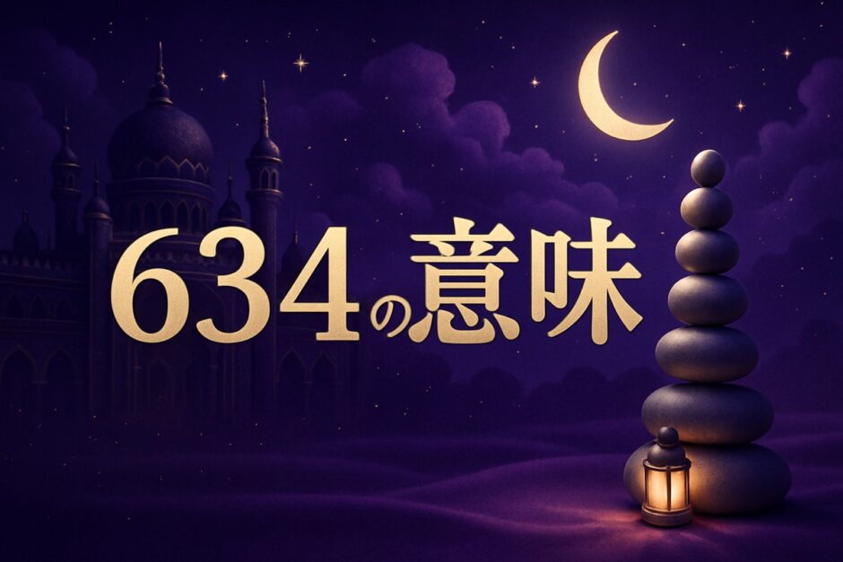 エンジェルナンバー634の意味のイメージ画像