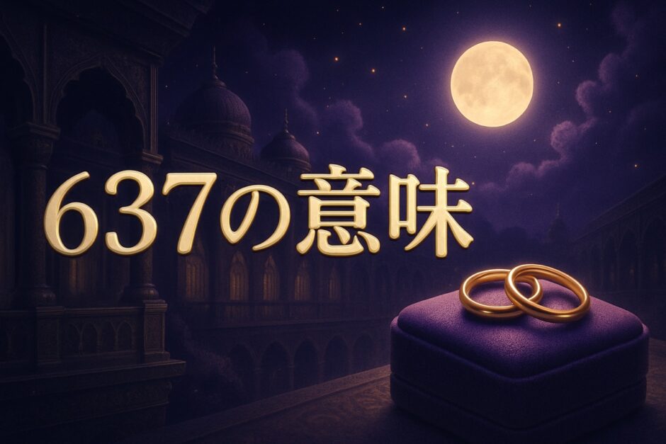 637の意味のイメージ画像