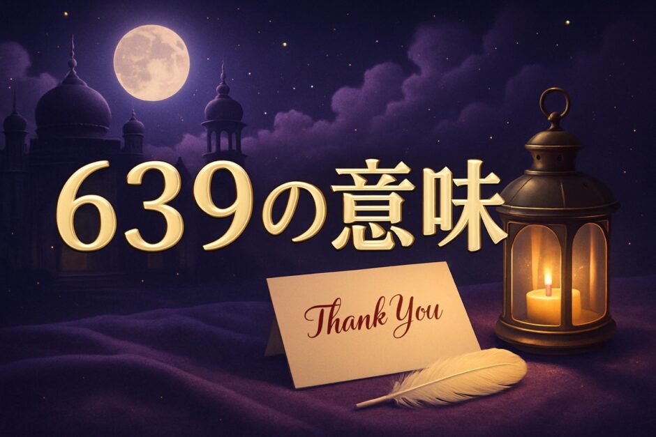エンジェルナンバー639の意味のイメージ画像
