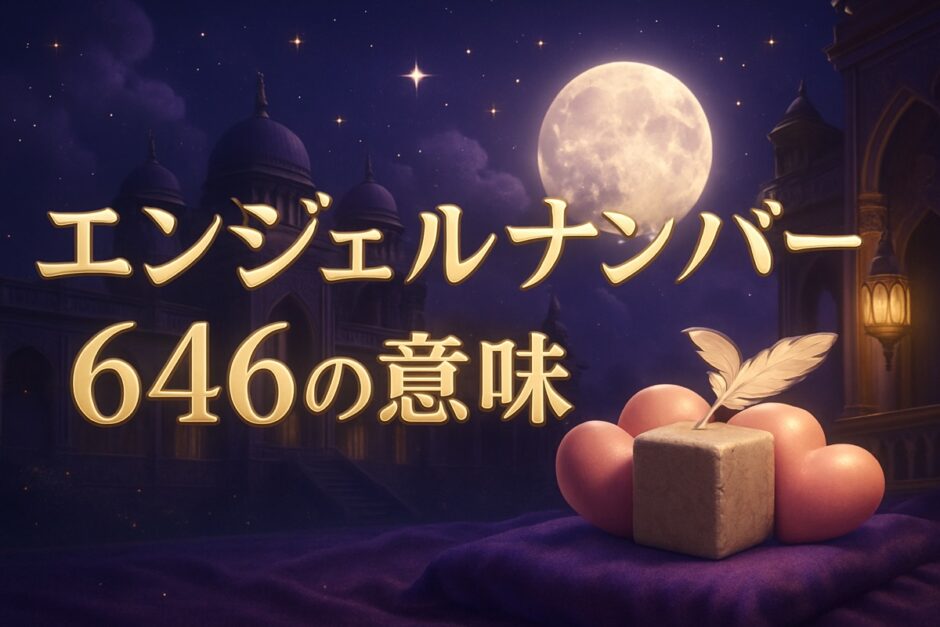 エンジェルナンバー646の意味のイメージ画像
