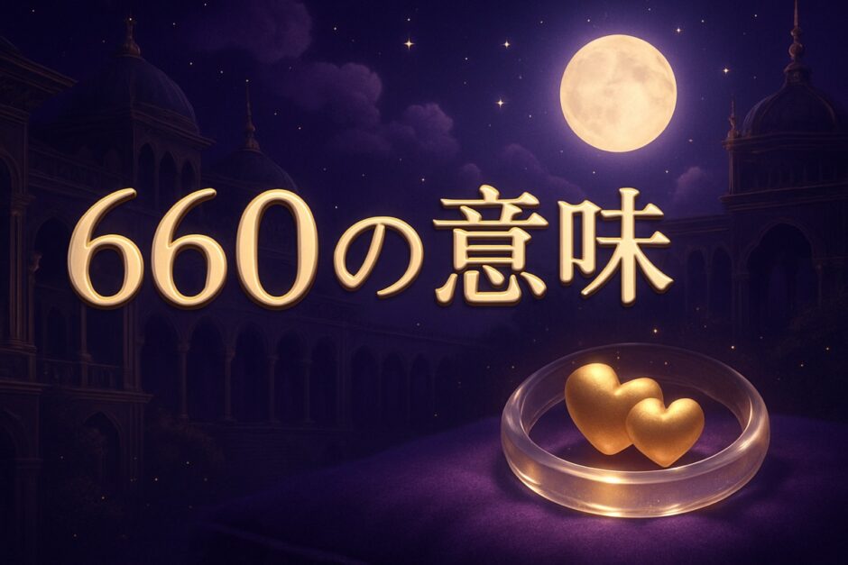 エンジェルナンバー660の意味のイメージ画像