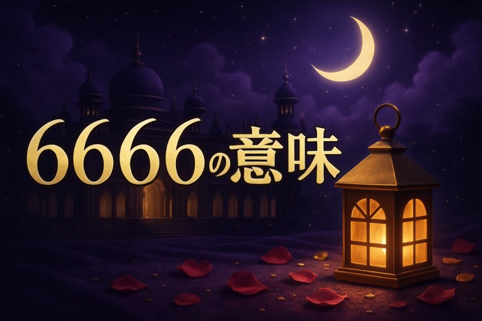 6666の意味のイメージ画像