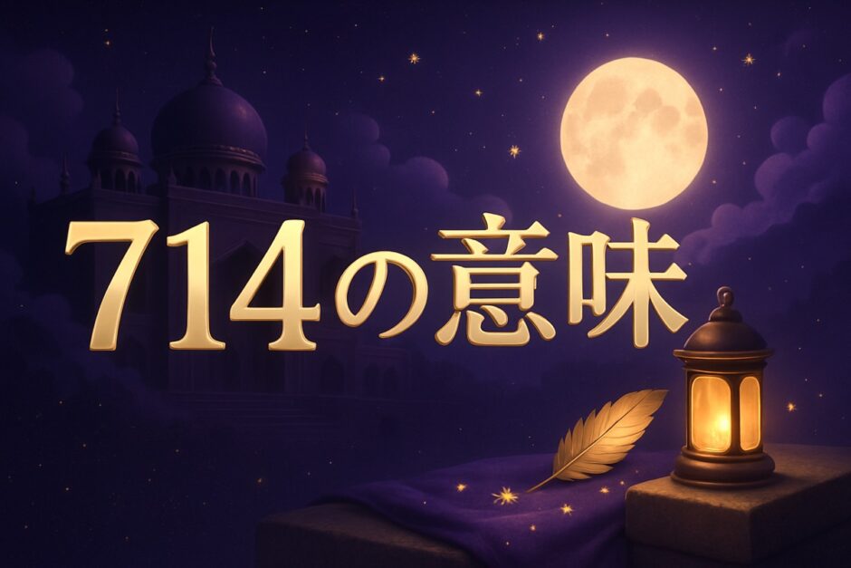 エンジェルナンバー714の意味のイメージ画像