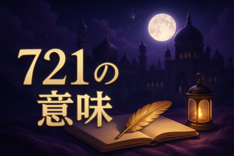 エンジェルナンバー721の意味のイメージ画像