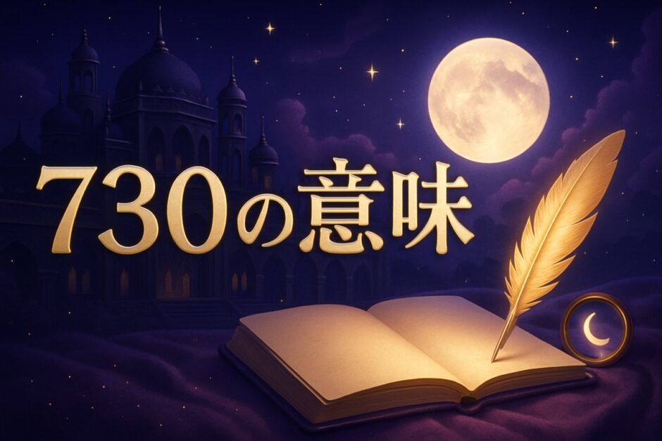 エンジェルナンバー730の意味のイメージ画像