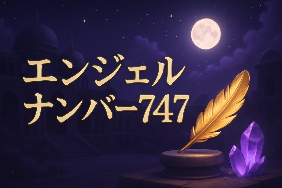 エンジェルナンバー747の意味のイメージ画像