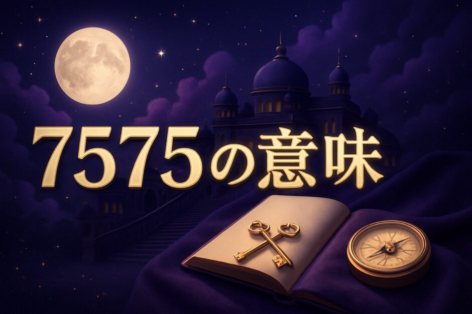 7575の意味のイメージ画像