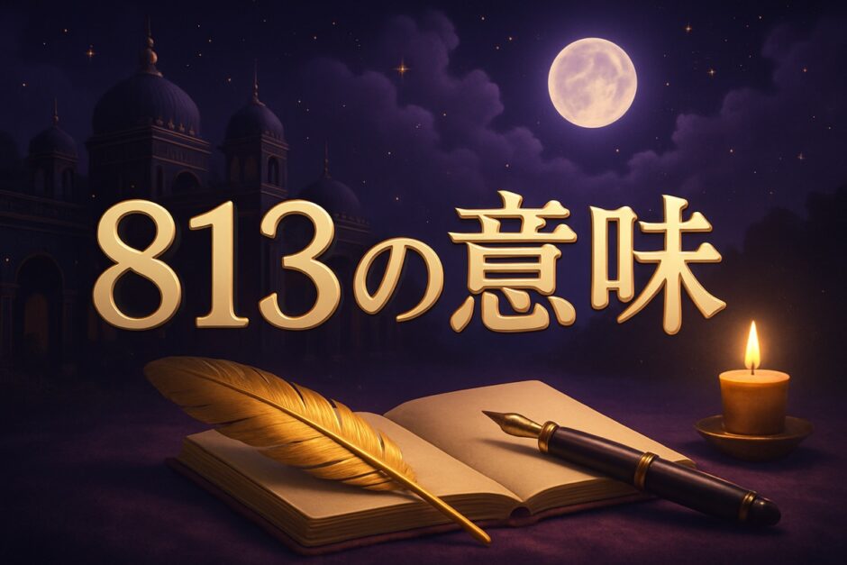 エンジェルナンバー813の意味のイメージ画像