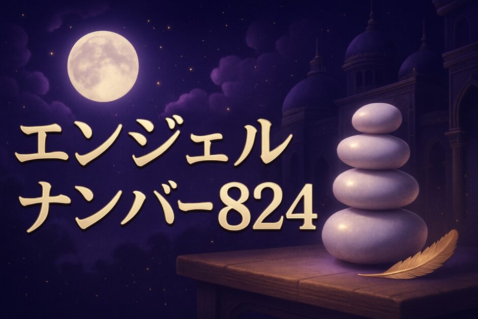 エンジェルナンバー824の意味のイメージ画像