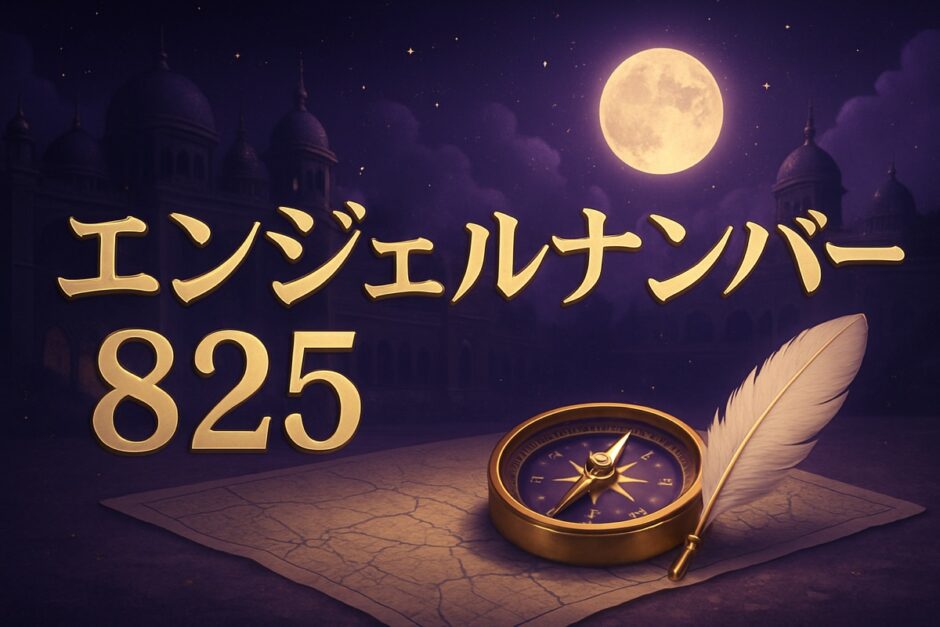 エンジェルナンバー825の意味のイメージ画像